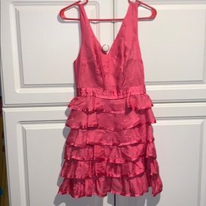 Arden B. pink dress sz S 100% silk Beautiful NWT